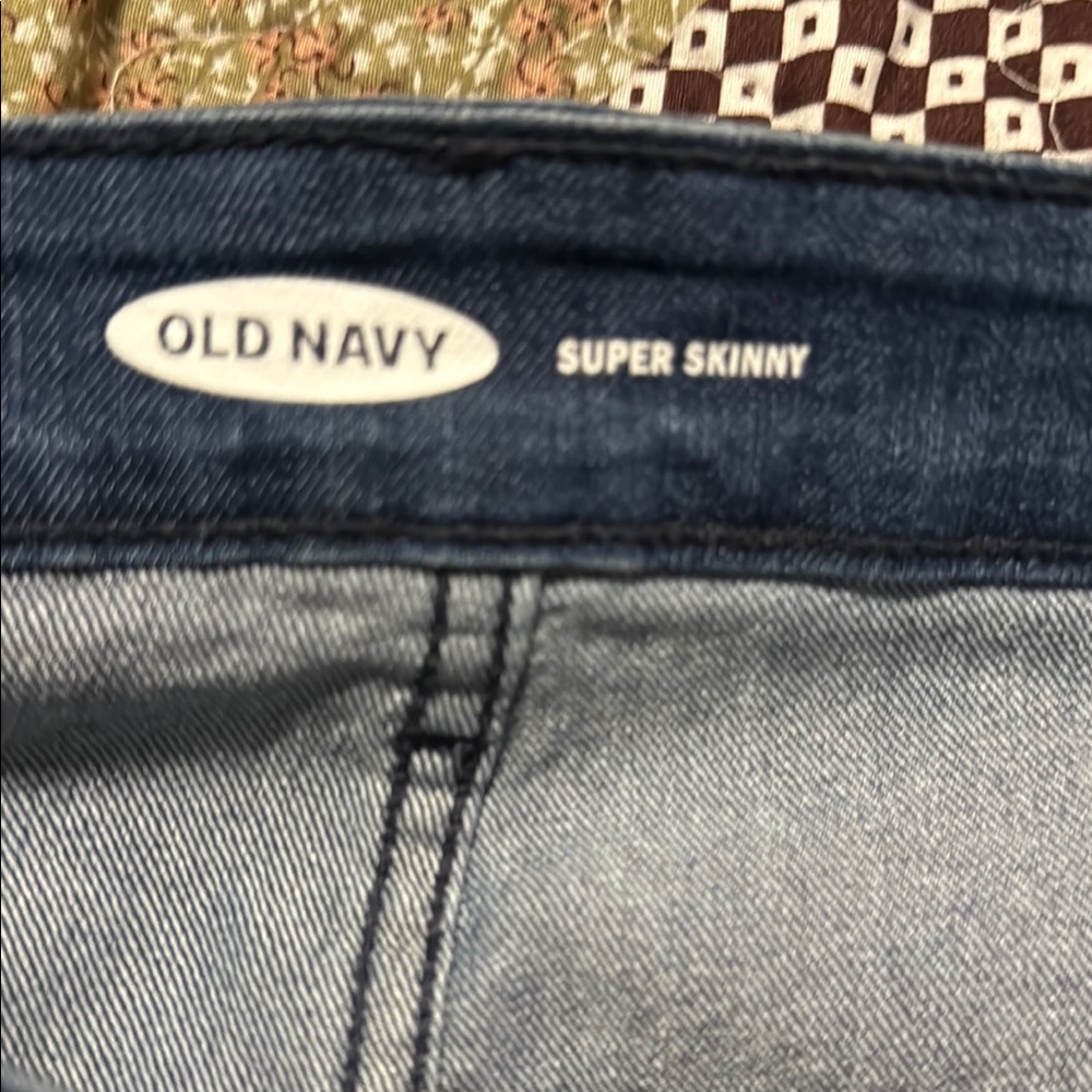 Old Navy Super Skinny Denim - Classic Blue
